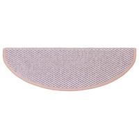 VidaXL Trapmatten zelfklevend 15 st sisal-look 65x21x4 cm roze - thumbnail