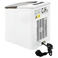 VidaXL Ijsblokjesmachine 1,4 l 15 kg/24 u wit - thumbnail