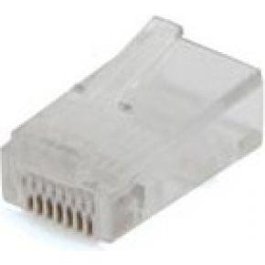 CAT6 RJ45 (8P8C) plug met invoerhulp (25 stuks)