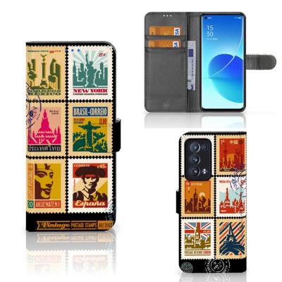 OPPO Reno 6 Pro Plus 5G | Flip Cover | Postzegels OPPO Reno 6 Pro Plus 5G | Flip Cover | Postzegels