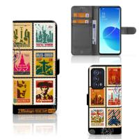 OPPO Reno 6 Pro Plus 5G | Flip Cover | Postzegels - thumbnail