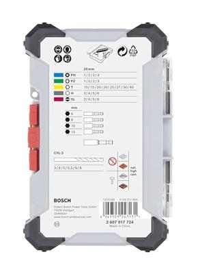Bosch Accessoires 35-delige set boor/ bit - 2607017724 - thumbnail