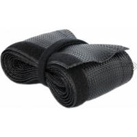 Delock 18858 gevlochten kous met klittenband 2 m x 32 mm zwart - thumbnail