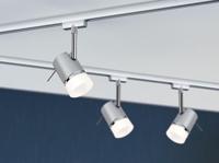 Paulmann Pipe 230V-railsysteem lamp URail GU10 10 W LED Chroom (mat), Chroom - thumbnail
