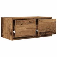Tv-meubels 2 st 60x31x25,5 cm bewerkt hout oud houtkleurig - thumbnail