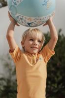 Little Dutch Strandbal Ocean Dreams Blauw 35cm - thumbnail