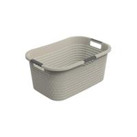 Rotho wasmand 40 liter country cappuccino - thumbnail
