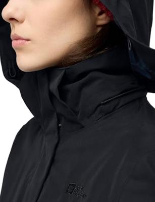 Jack wolfskin Baylight 3 in 1 jas Dames Black S Jack wolfskin Baylight 3 in 1 jas Dames Black S