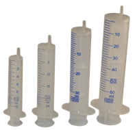 Wegwerpspuit 3-delig Luer 50ml - thumbnail