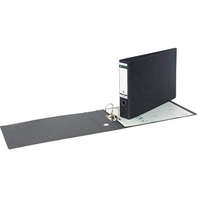 Leitz 180° kartonnen ordner ft A3 dwars, rug van 7,7 cm, zwart