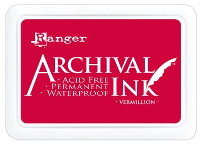 Ranger Ink Ranger • archival ink pad vermillion