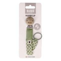 Bibs Fopspeenketting Braided Sage&ivory - thumbnail