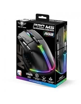 Muis Spirit of Gamer Souris Pro M5 Zwart