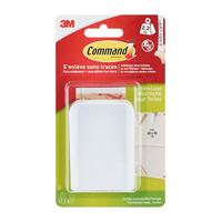 3M Command-hanger XL met canvas (l x b x h) 85 x 56 x 18 mm Wit Inhoud: 1 stuk(s) - thumbnail