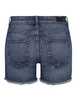 ONLY jeans short ONLBLUSH dark blue denim
