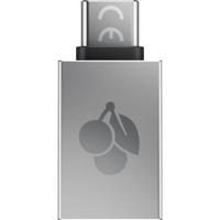 CHERRY USB-C Adapter [1x USB-C stekker - 1x USB 3.2 Gen 1 bus A (USB 3.0)] 61710036 0 mm - thumbnail