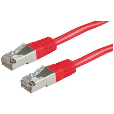 ROLINE patchkabel Cat.5e (Klasse D) SF/UTP, rood, 1 m ROLINE patchkabel Cat.5e (Klasse D) SF/UTP, rood, 1 m