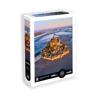 Puzzel - SENTOSPHERE - Calypto - 1000 stukjes - Mont-Saint-Michel - Normandië - Zijdezachte afwerking - Vanaf 9 jaar