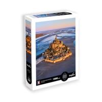 Puzzel - SENTOSPHERE - Calypto - 1000 stukjes - Mont-Saint-Michel - Normandië - Zijdezachte afwerking - Vanaf 9 jaar - thumbnail