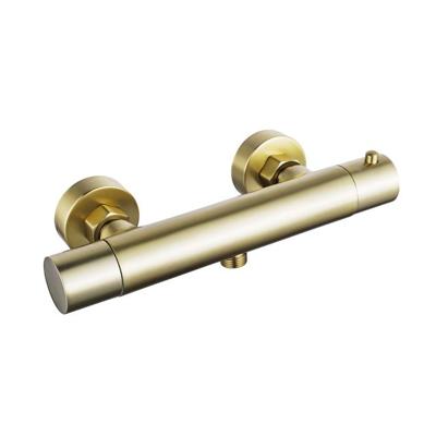 Fortifura Calvi Thermostatische Douchekraan - opbouw - Geborsteld Messing PVD (Goud) SW720571 Fortifura Calvi Thermostatische Douchekraan - opbouw - Geborsteld Messing PVD (Goud) SW720571