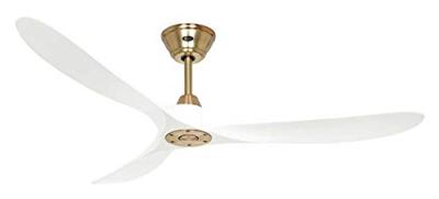 CasaFan ECO GENUINO 152 MG-MW Plafondventilator 16.6 W (Ø x h) 1520 mm x 285 mm Messing Met afstandsbediening, Met wintermodus
