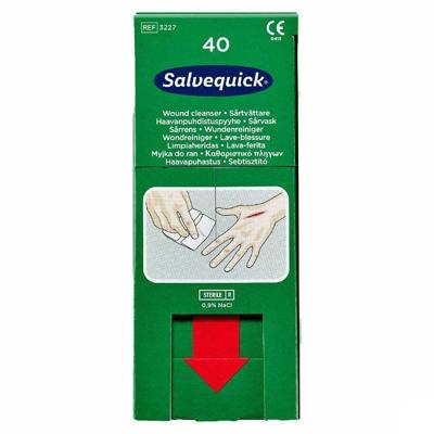 Salvequick Wundreinigungs- tücher Nachfüllkarton 40 Wondreinigingsdoekjes 1009301 40 stuk(s) Salvequick Wundreinigungs- tücher Nachfüllkarton 40 Wondreinigingsdoekjes 1009301 40 stuk(s)