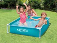 Intex 57173NP Mini Frame Zwembad Blauw 122x122cm - thumbnail