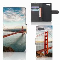 Sony Xperia X Compact | Flip Cover | Golden Gate Bridge - thumbnail
