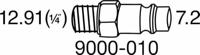 HAZET Mini slijpmachine · recht 9032M-1 · Lengte: 115 mm - thumbnail