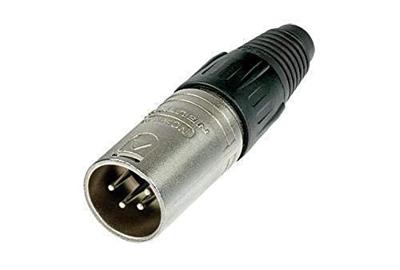 Connector XLR Male Zilver