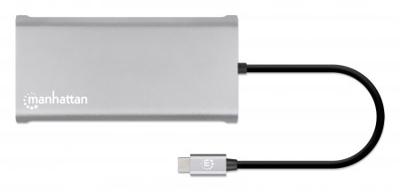 Manhattan USB-C PD 12-in-1-Dockingstation USB-C dockingstation Geschikt voor merk (dockingstation): Universeel Geïntegreerde kaartlezer, USB-C Power Delivery Manhattan USB-C PD 12-in-1-Dockingstation USB-C dockingstation Geschikt voor merk (dockingstation): Universeel Geïntegreerde kaartlezer, USB-C Power Delivery