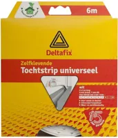 Tochtstrip univ 9x7mm wit 6m Deltafix - Deltafix - thumbnail