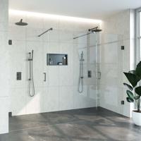 Niscabine XL Compleet Just Creating 280x200 cm 80/120/80 Gunmetal Sanitop - thumbnail