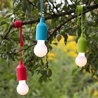 HyCell 1600-0176 Pull-Light PL Campinglamp LED 25 lm werkt op batterijen 50 g Rood