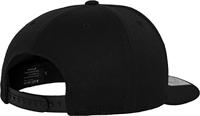 Flexfit FX110 110 Fitted Snapback - Black - One Size - thumbnail