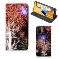 Samsung Galaxy M30s | M21 Hippe | Standcase | Vuurwerk - thumbnail