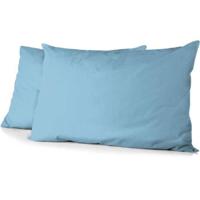 Kussensloop HOME LINGE PASSION 50 x 70 cm Licht Blauw 2 Onderdelen (2 Stuks) - thumbnail