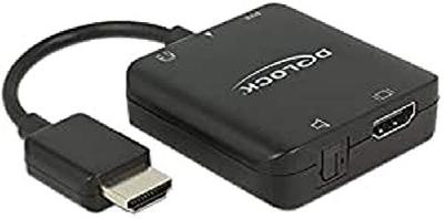 Delock 62784 HDMI-audio-extractor 4K 30 Hz compact