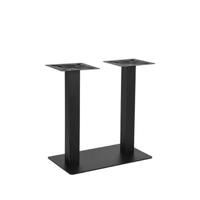 LABEL51 Eetkamertafel I_Tafelpoot Dubbel - Zwart - Metaal - Dubbel - 72 cm - thumbnail