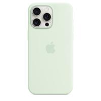 Apple Silicone MagSafe Case iPhone 15 Pro Max Soft Mint - thumbnail