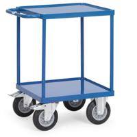 Fetra Hauptartikel 2496W Tafelwagen Staal Poedercoating Laadvermogen (max.): 500 kg Stralend blauw (RAL 5007) - thumbnail