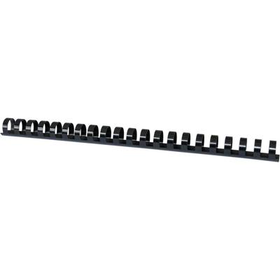 OFFICE products bindruggen, pak van 100 stuks, 16 mm, zwart