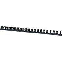 OFFICE products bindruggen, pak van 100 stuks, 16 mm, zwart - thumbnail