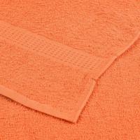 VidaXL Zeepdoekjes 2 st 30x30 cm 360 g/m² 100% katoen oranje - thumbnail