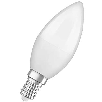 OSRAM HOMELIGHTING 4058075819474 LED-lamp Energielabel F (A - G) E14 Kaars 4.9 W = 40 W Warmwit (Ø x l) 35 mm x 106 mm 4 stuk(s)