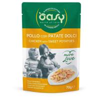 OASY More Love Chicken with sweet potatoes - nat kattenvoer - 70g - thumbnail