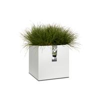 Elho Bloempot Vivo met Wielen 40cm Wit - thumbnail