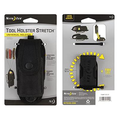 NITE Ize Heuptas Toolholster (b x h x d) 64 x 148 x 55 mm Zwart NI-FAMT-03-01