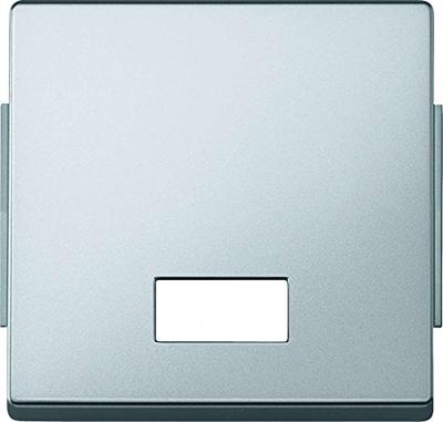 Merten 343860 Wisselschakelaar Afdekking AquaDesign Aluminium 1 stuk(s)
