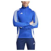 adidas Tiro 24 Trainingstrui 1/4-Zip Dames Blauw Wit - thumbnail